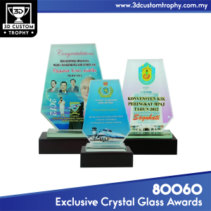 80060 Exclusive Crystal Glass Awards